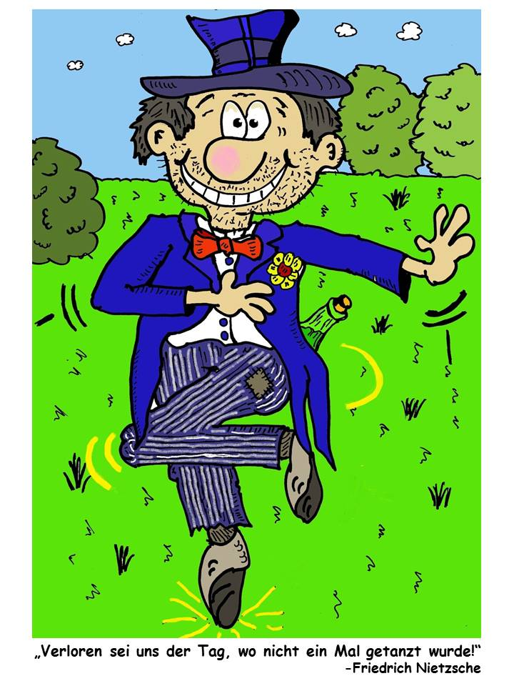 Cartoon: Tanzen tut gut 1