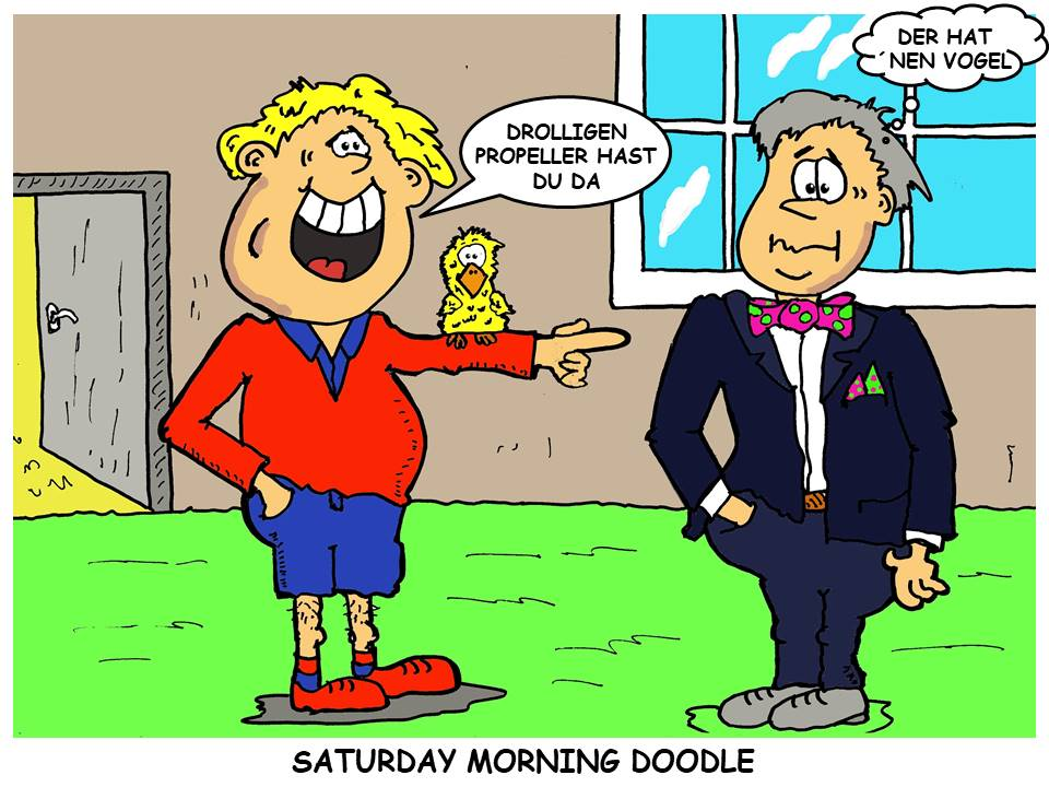 Cartoon: Sat Morning Doodle 1