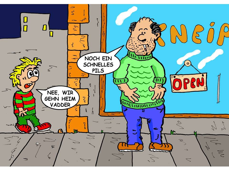 Cartoon: Vater und Sohn 1