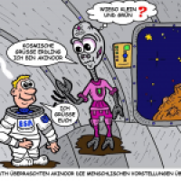 klein und grün?