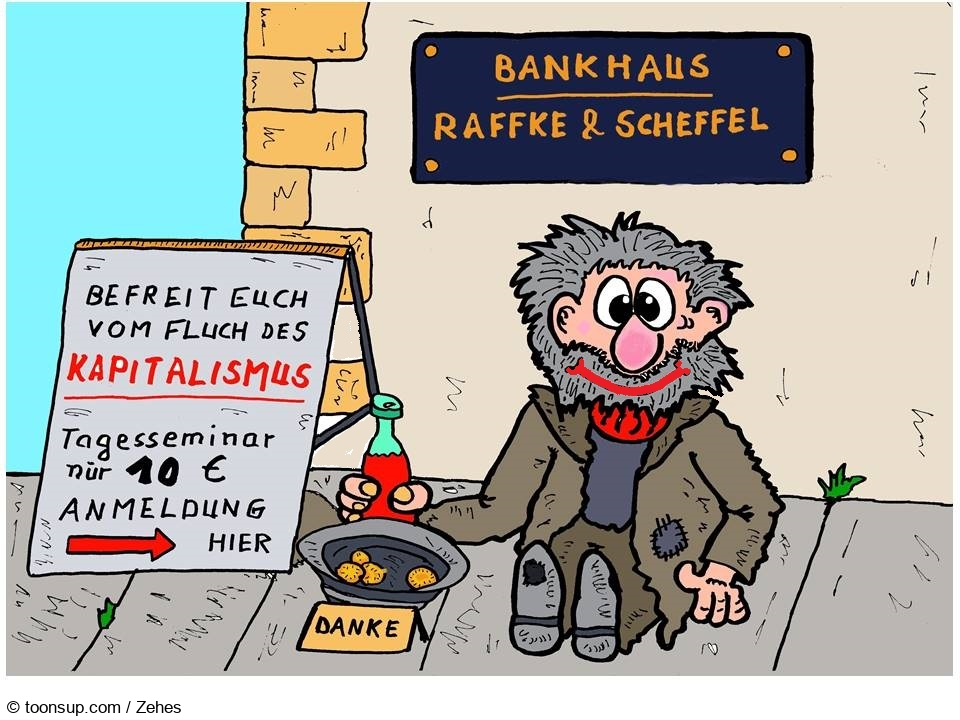 Cartoon: Kapitalismus Seminar 1