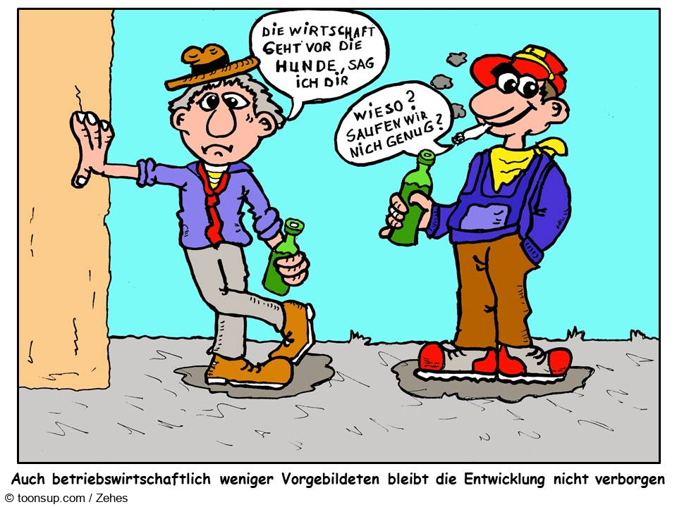Cartoon: Wirtschaft 1