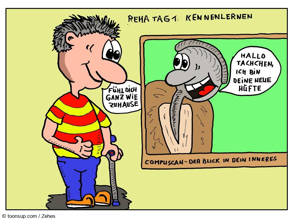 Cartoon: Meine Reha 2