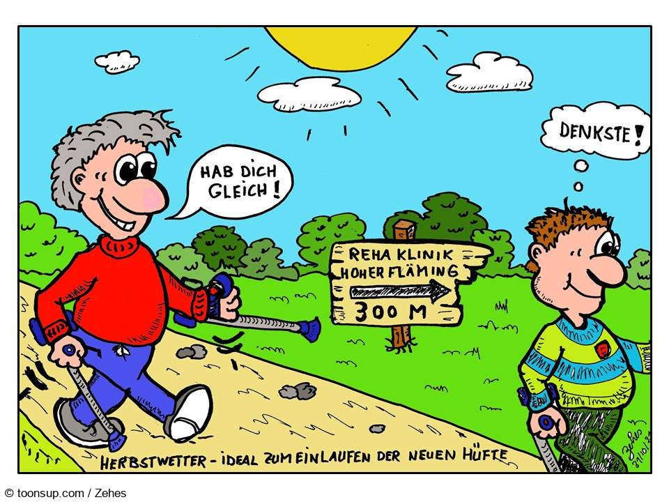 Cartoon: Meine Reha 3