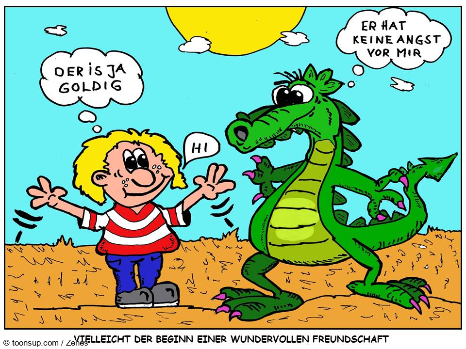 Cartoon: Freundschaft 1