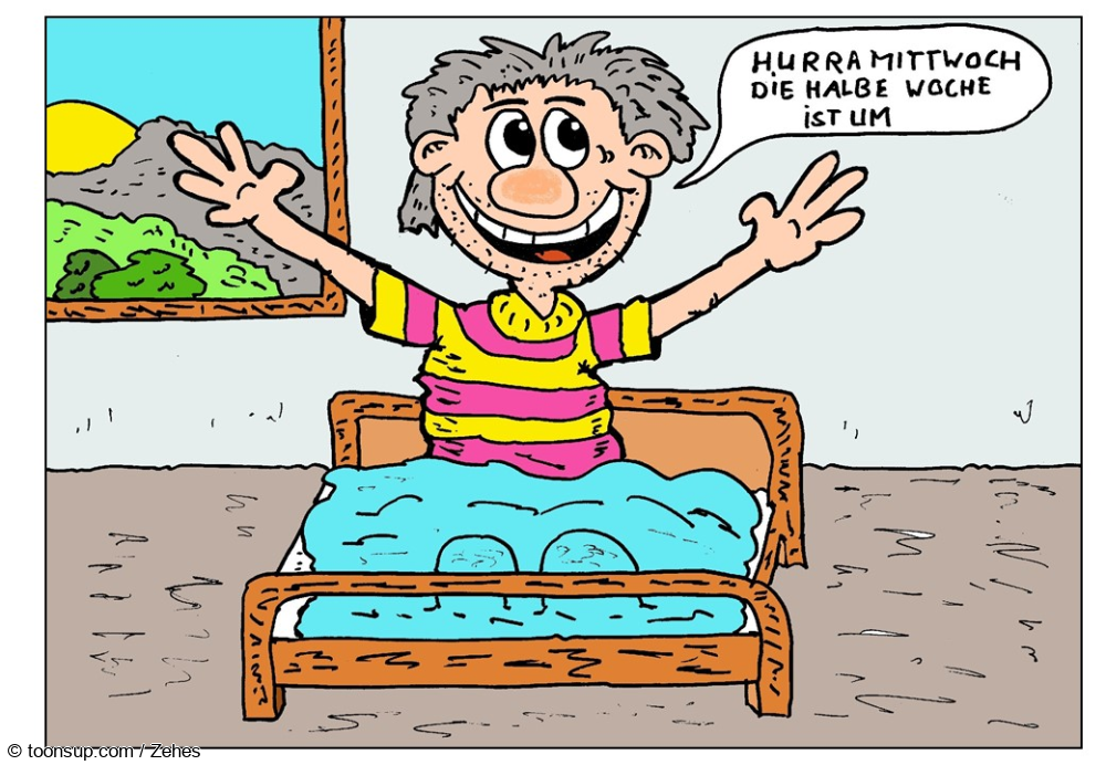 Cartoon: Mittwoch 1