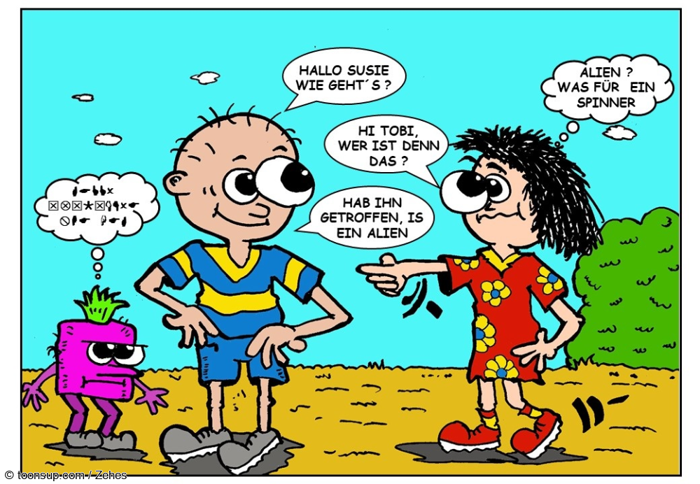 Cartoon: Zweifel 1