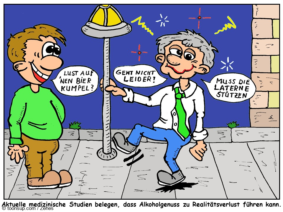 Cartoon: Realität is so ´ne Sache 1