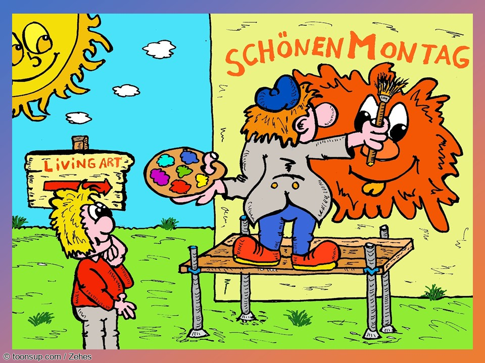 Cartoon: Wochenstart 1