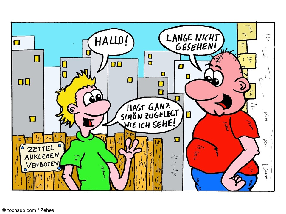 Cartoon: Treffen 1