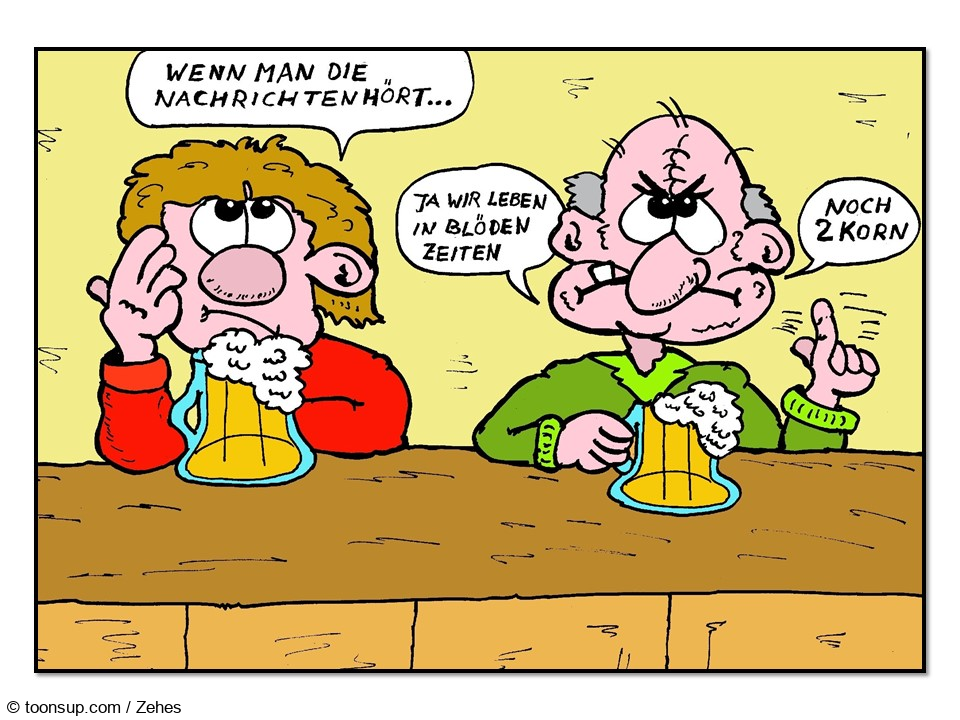 Cartoon: Nachrichten 1
