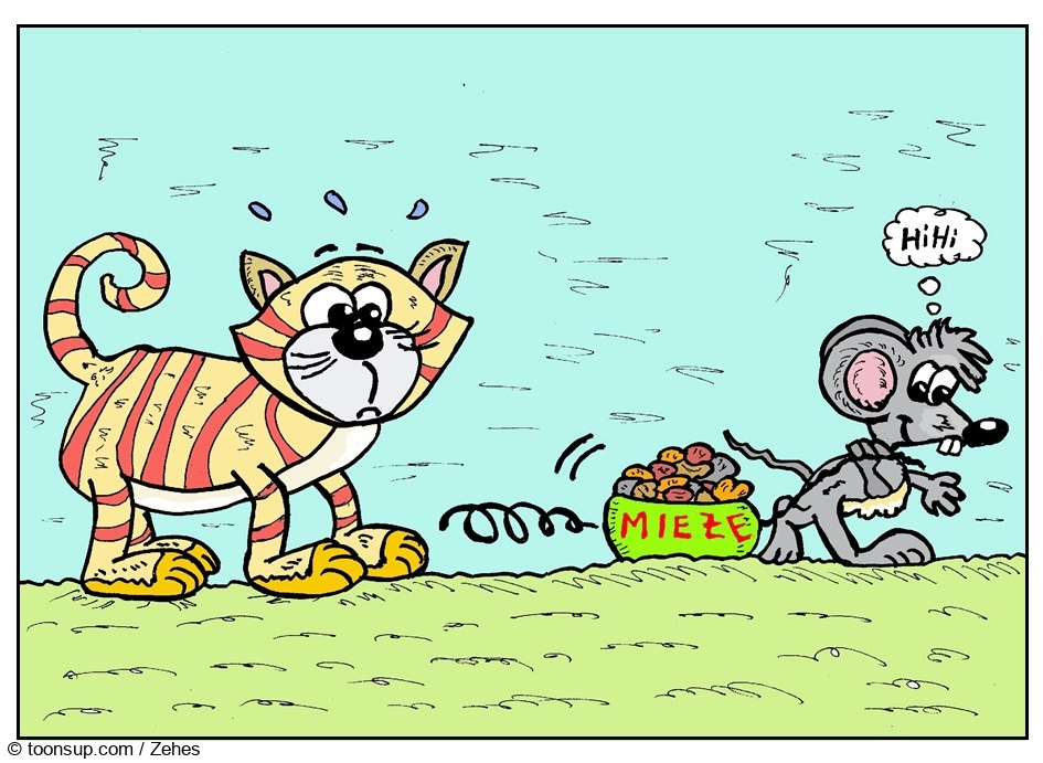 Cartoon: Katz und Maus 1