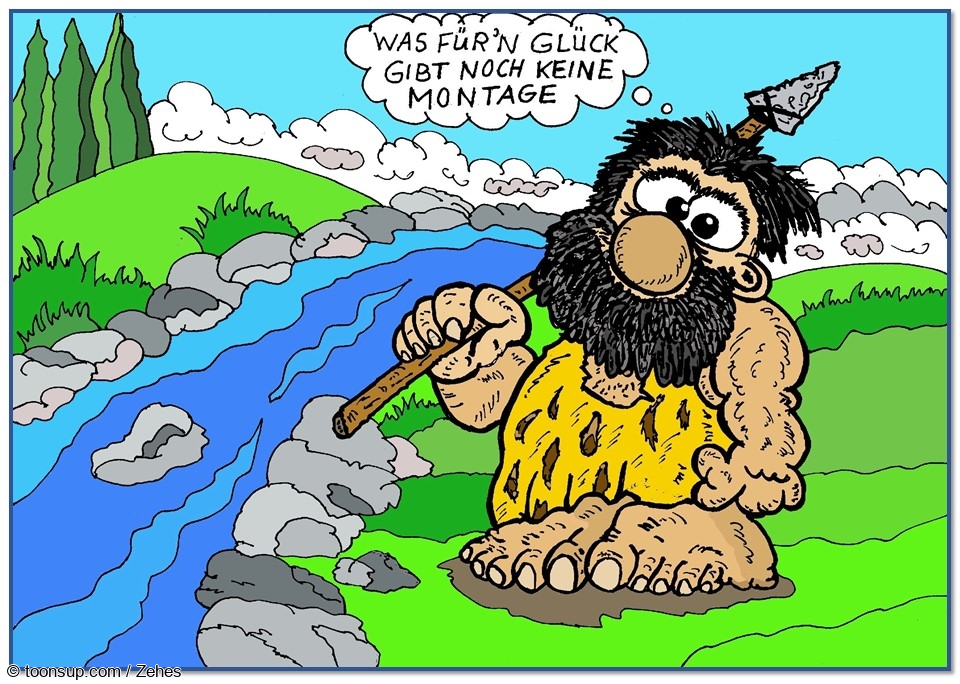 Cartoon: Wochenanfang 1