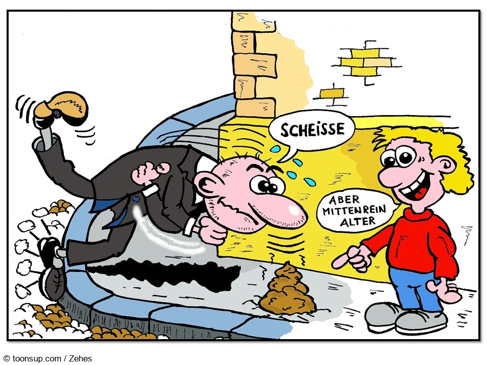 Cartoon: Upps 1