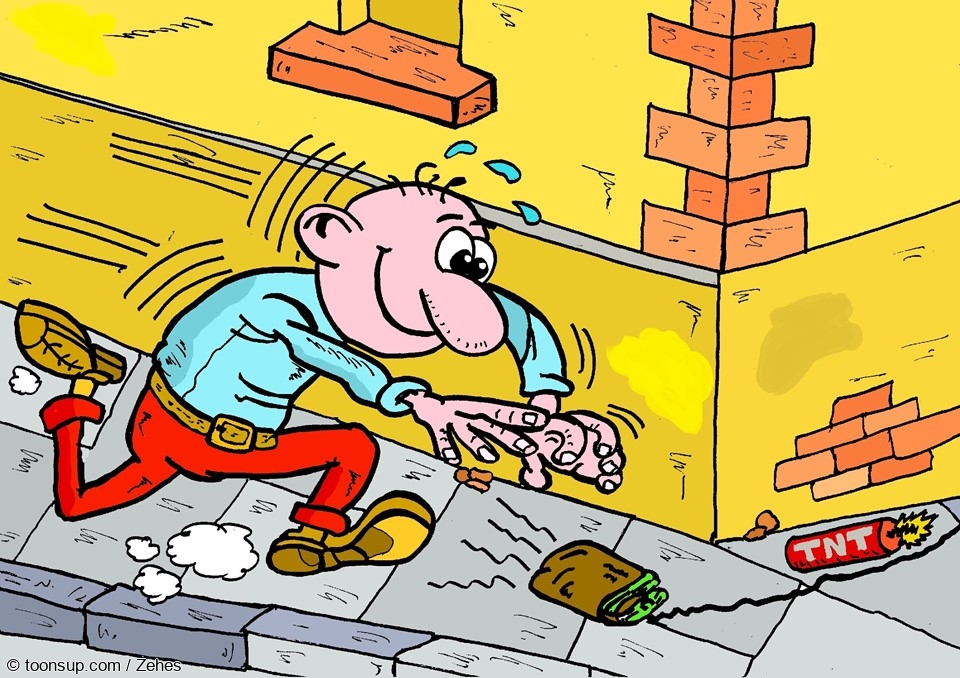 Cartoon: Überraschung 1