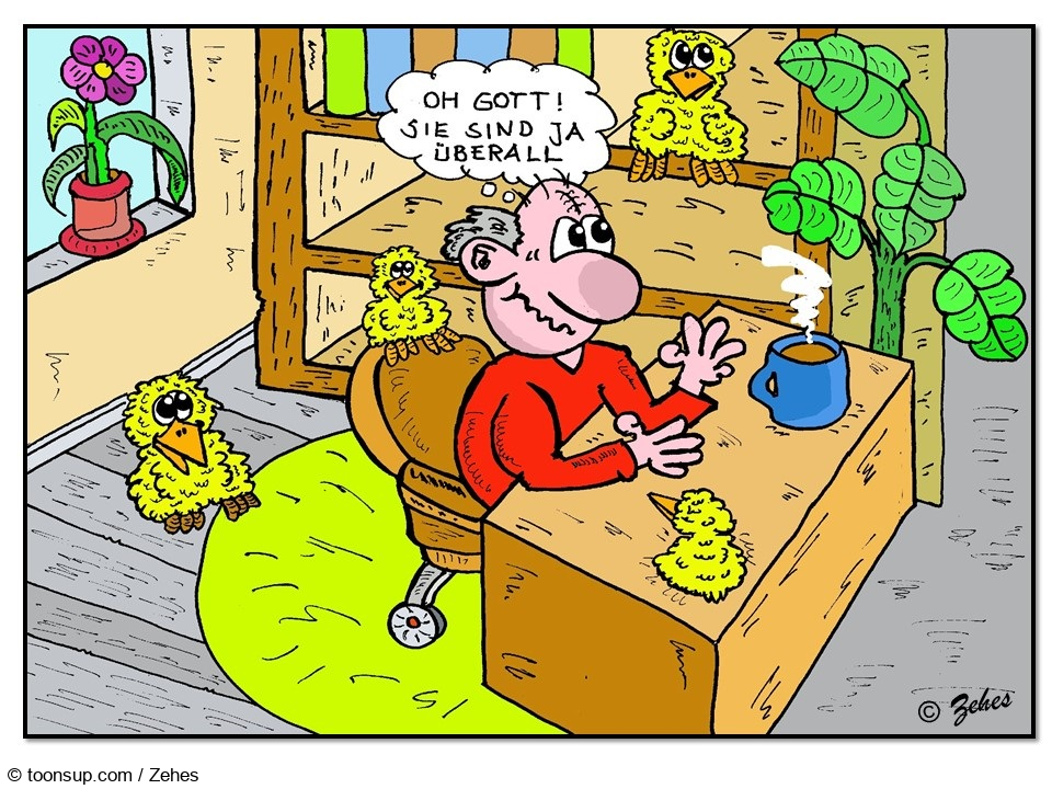 Cartoon: paranoid 1