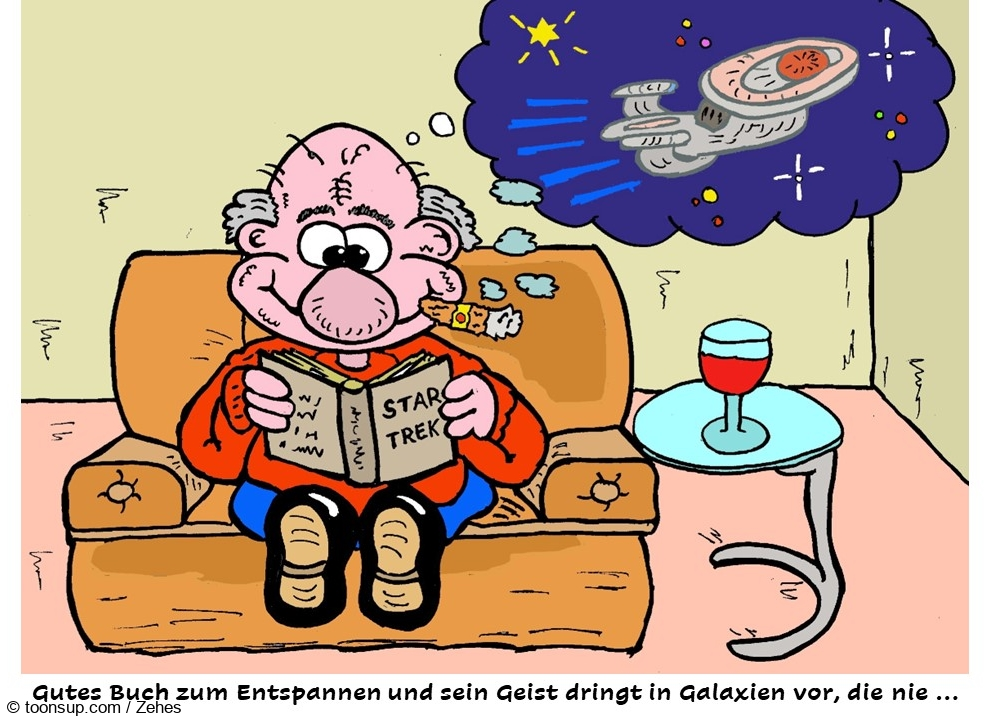Cartoon: Entspannen 1