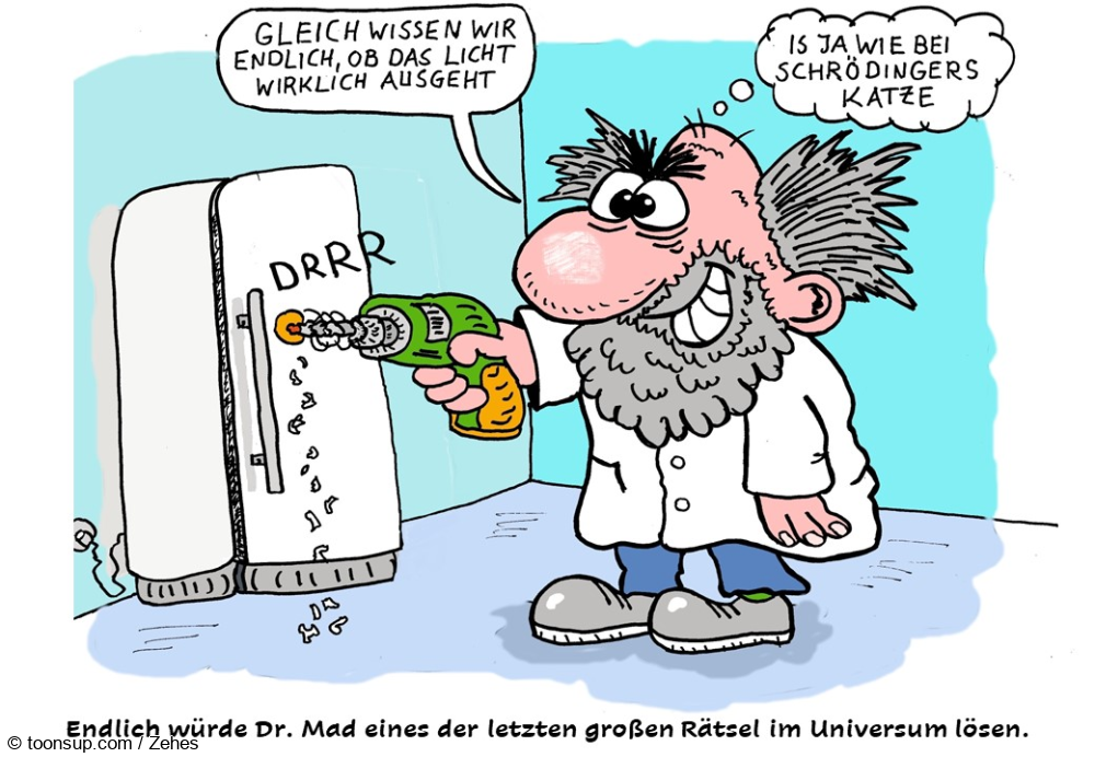 Cartoon: Des Rätsels Lösung 1