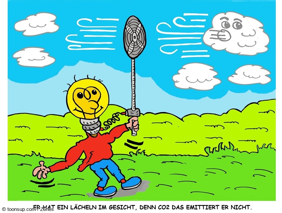 Cartoon: alternative Energie 1