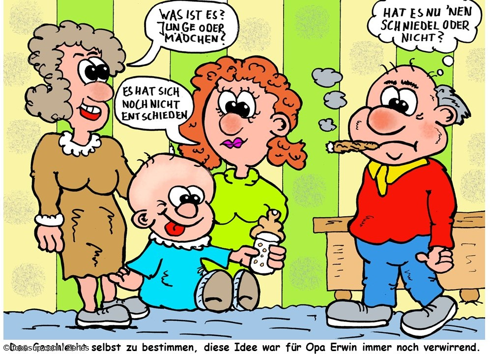Cartoon: Geschlechtsidentität 1