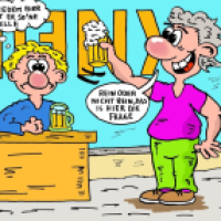 Neulich beim Bier