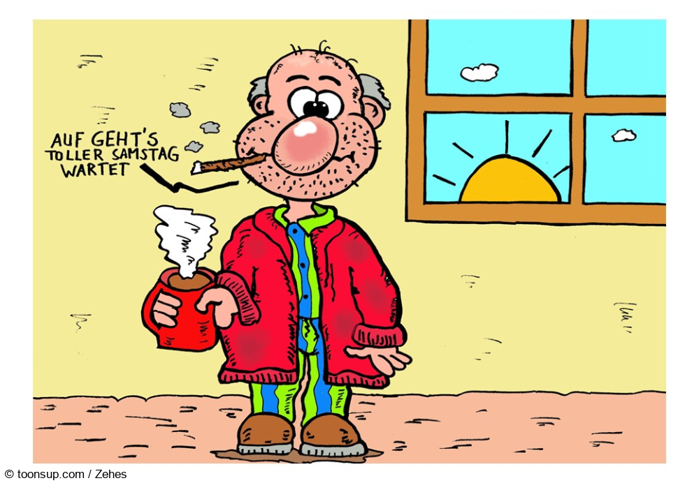 Cartoon: Wochenende 1