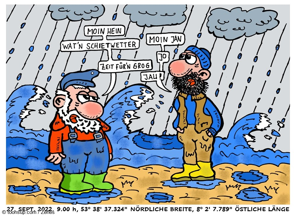 Cartoon: Schietwetter 1