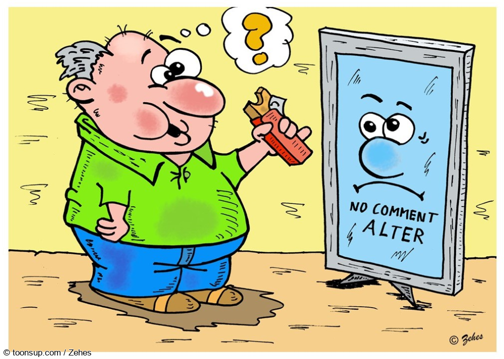 Cartoon: Überraschung 1