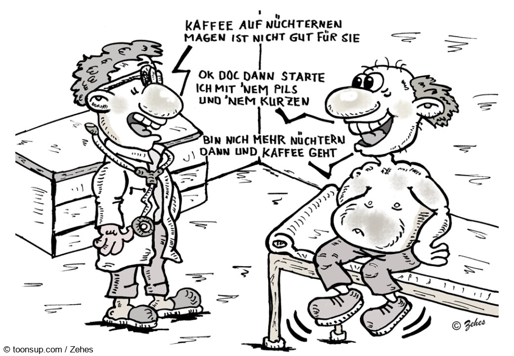 Cartoon: Fragen Sie ihren Arzt 1