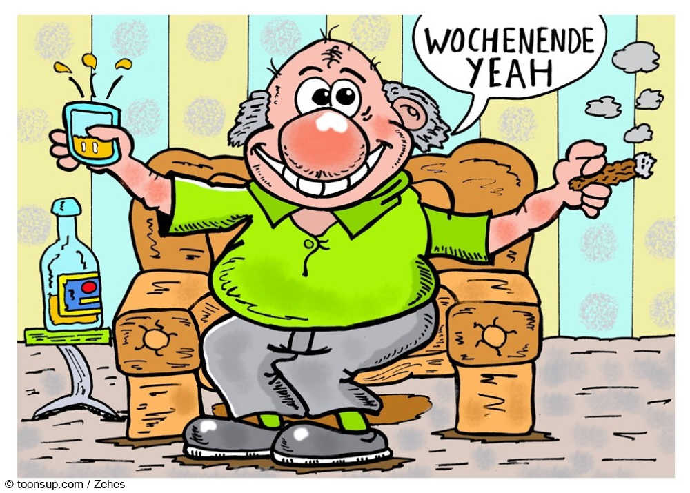 Cartoon: Wochendende 1