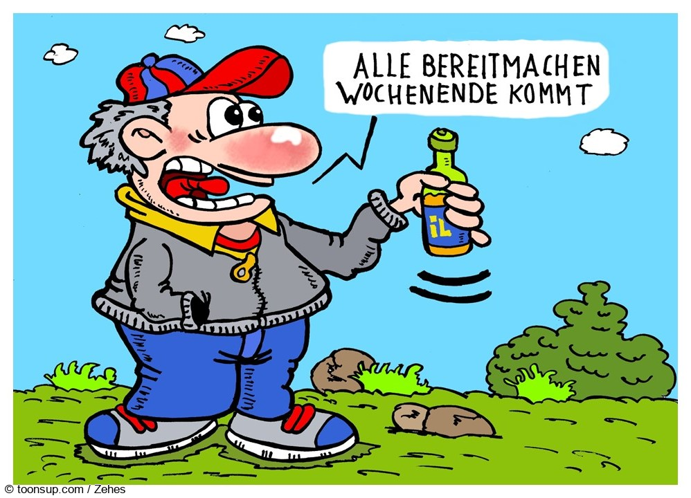 Cartoon: es ist wieder so weit 1
