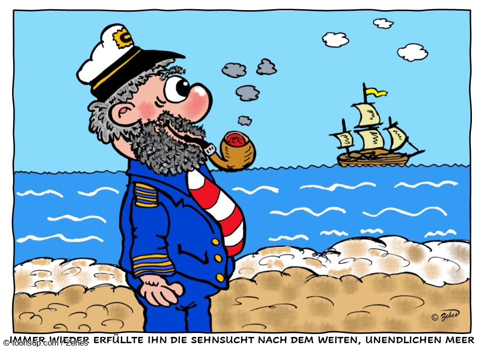 Cartoon: Sehnsucht 1