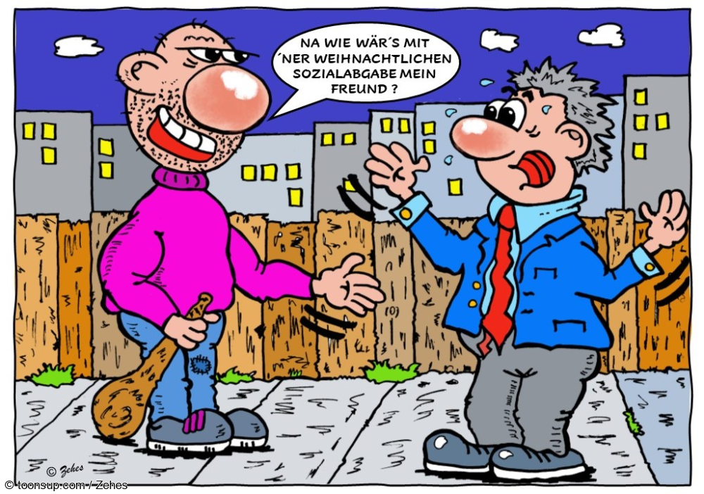 Cartoon: Freundliche Anfrage 1