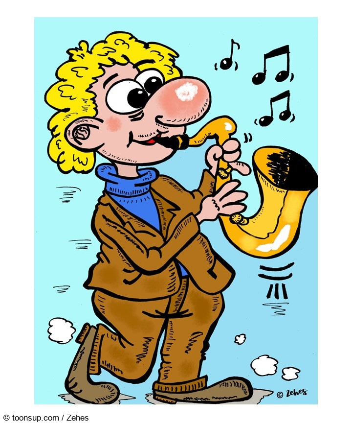Cartoon: Sax 1