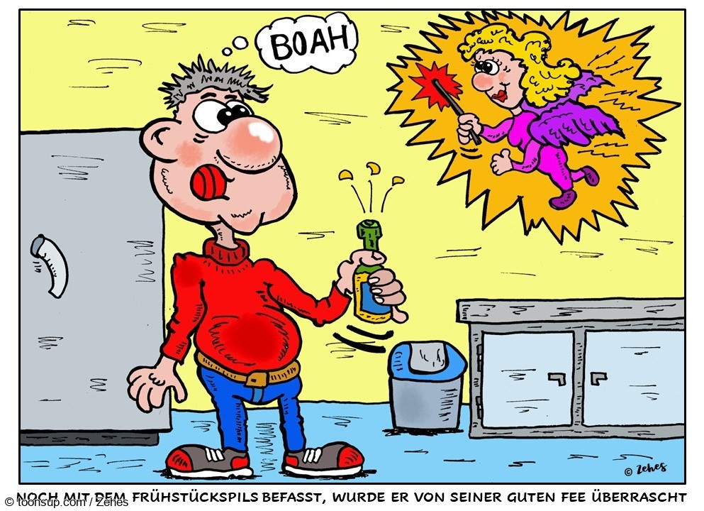 Cartoon: Schreck in der Morgenstunde 1