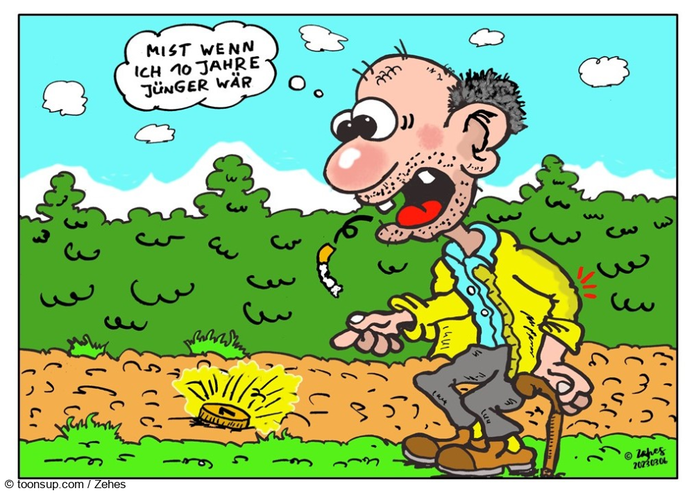Cartoon: Das Kreuz mit dem Kreuz 1