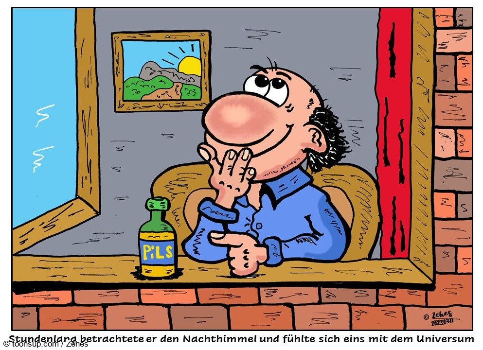 Cartoon: Zufriedenheit 1
