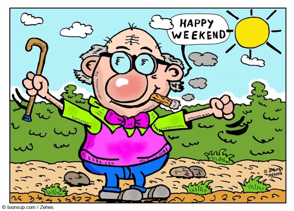 Cartoon: Wochenende 1