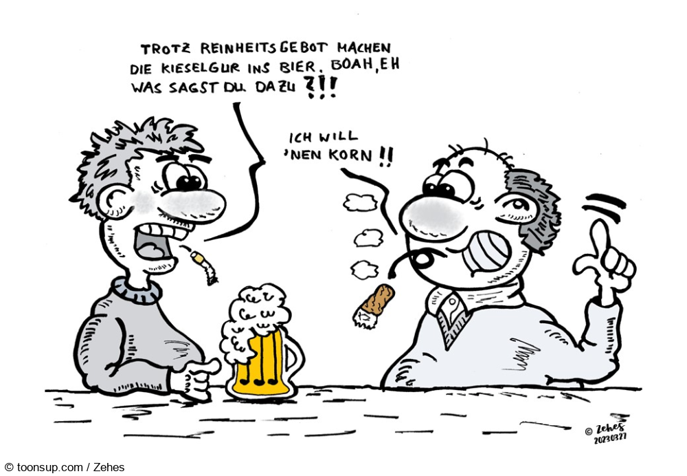 Cartoon: Reinheitsgebot 1