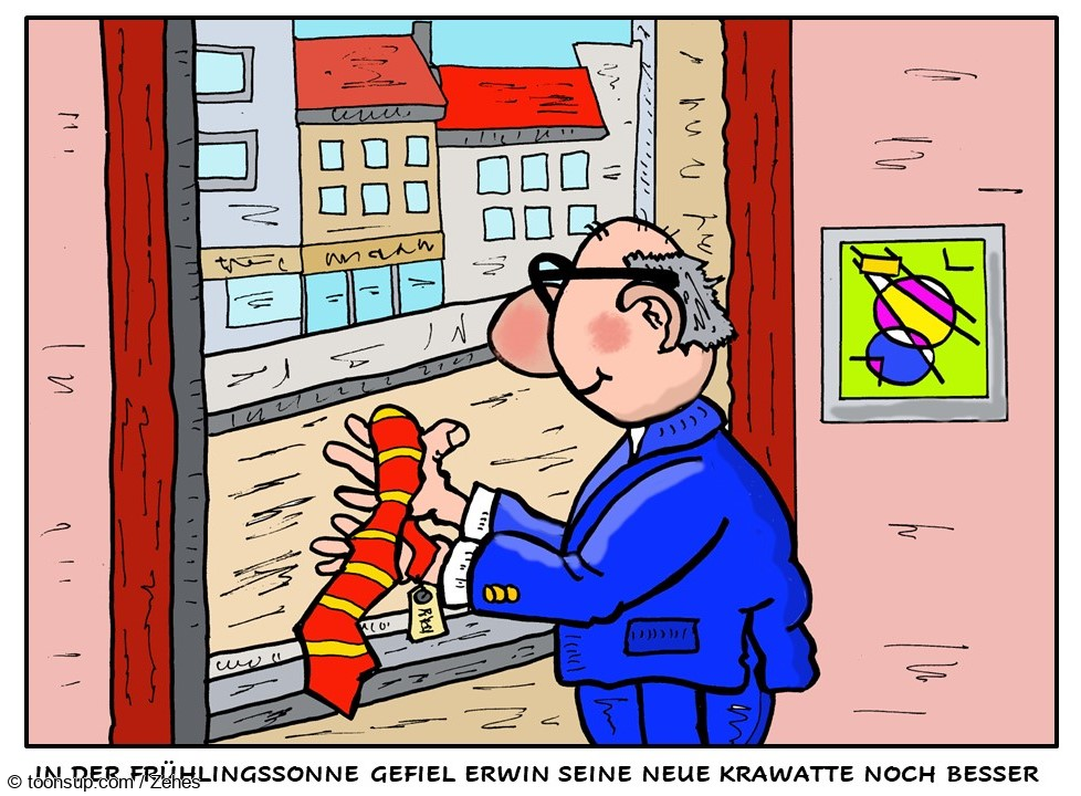 Cartoon: Begeisterung 1