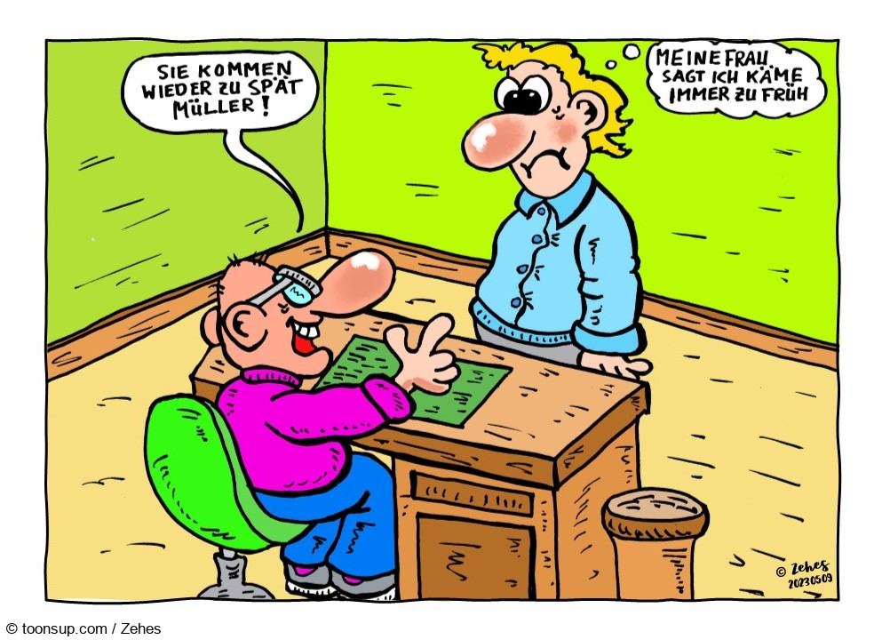 Cartoon: Ansichtssache 1
