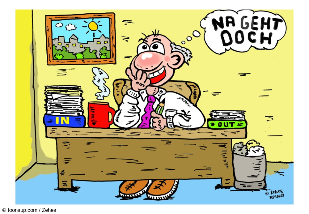 Cartoon: Das Leben ist bunt 2