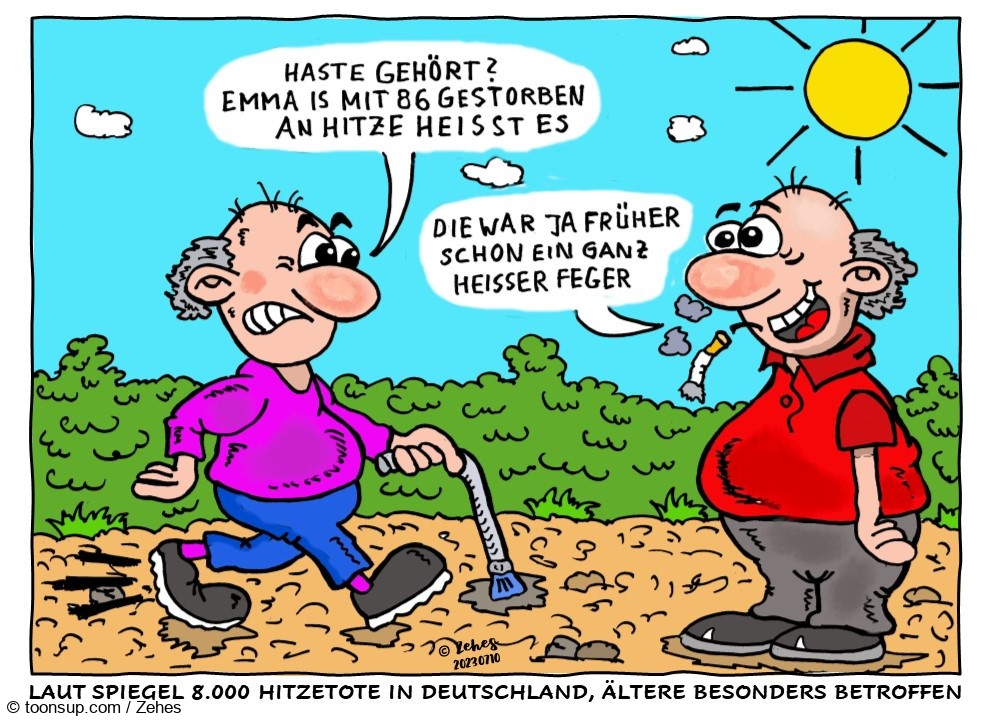 Cartoon: Schlimme Nachricht 1