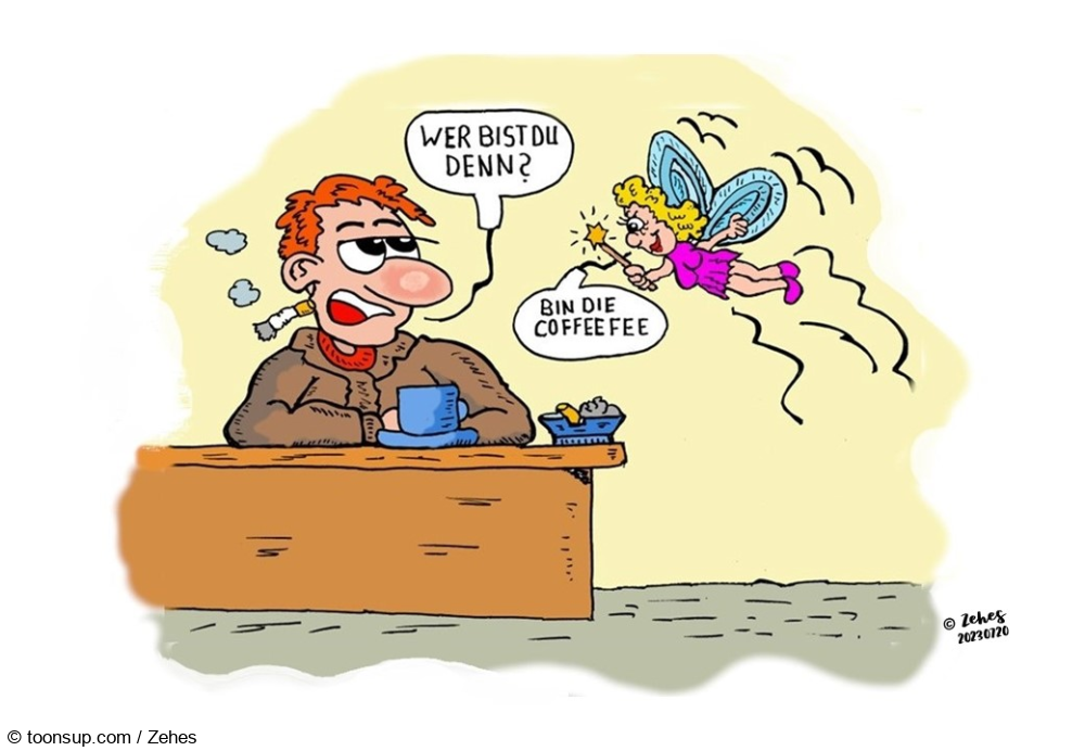 Cartoon: Morgenüberraschung 1