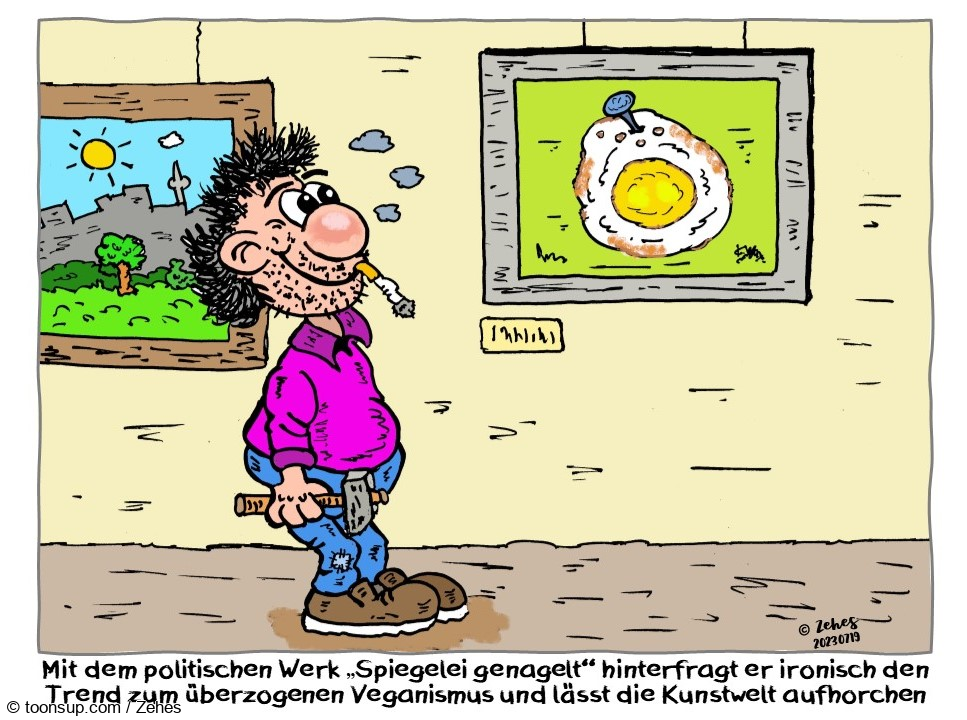 Cartoon: Kunstwerk 1