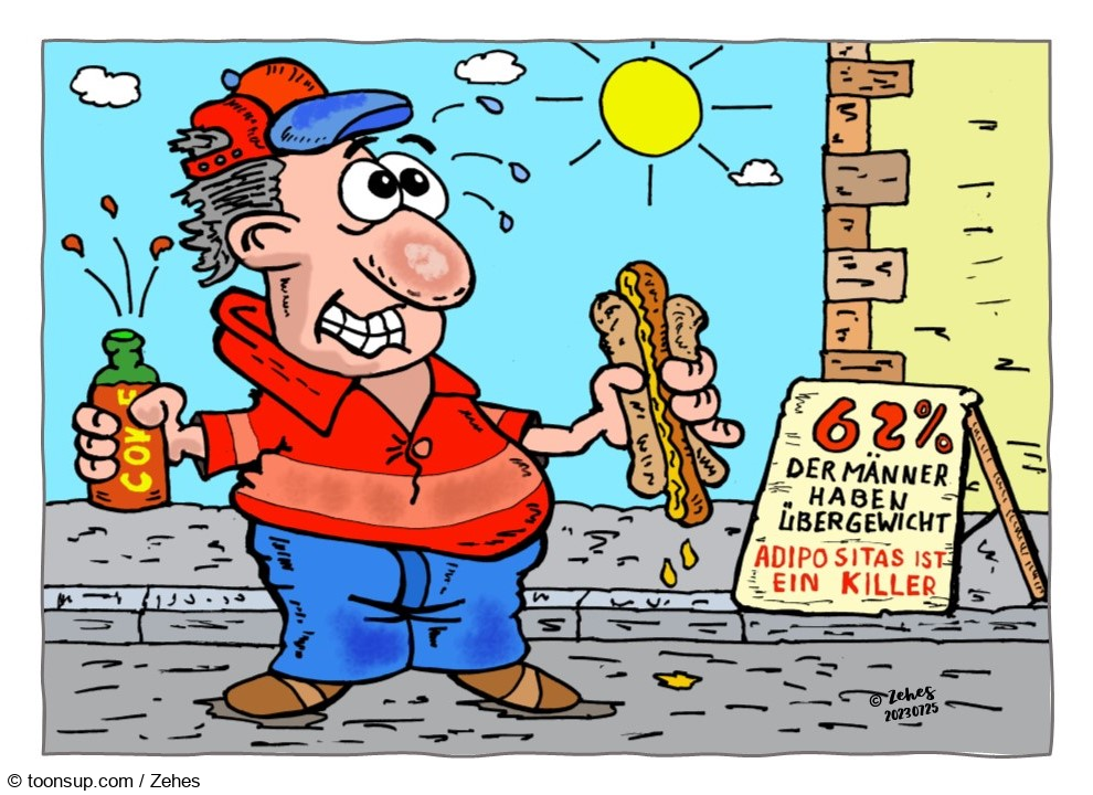 Cartoon: Gesundheit 1
