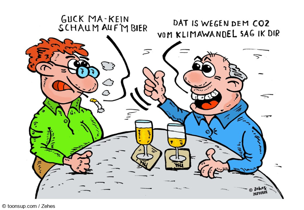 Cartoon: CO2 Auswirkung 1
