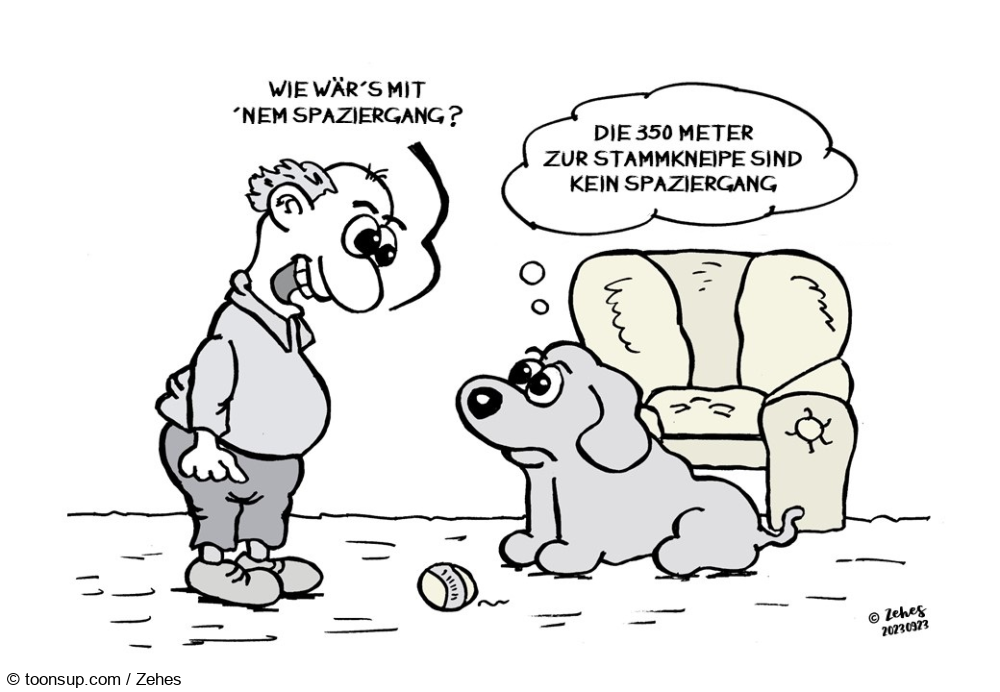 Cartoon: wie wär´s ? 1