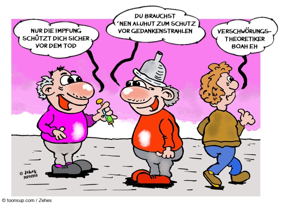 Cartoon: Einige wissen mehr 1