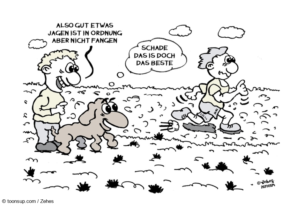 Cartoon: Jagen - ein großer Spaß 1